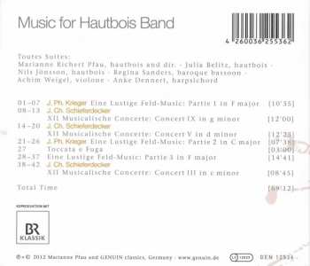 CD Johann Philipp Krieger: Music For Hautbois Band