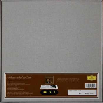 3LP/Doos Johann Sebastian Bach: 6 Sonaten Und Partiten Für Violine Solo BWV 1001-1006 LTD | NUM