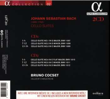 2CD Johann Sebastian Bach: Cello Suites