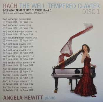 4CD/Doos Johann Sebastian Bach: The Well-Tempered Clavier