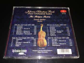CD Johann Sebastian Bach: Four Orchestral Suites 