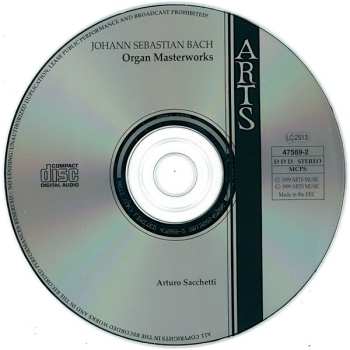 CD Johann Sebastian Bach: Organ Masterworks