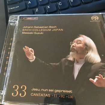 SACD Johann Sebastian Bach: Cantatas 33: ►41 ►92 ►130 (Jesu, Nun Sei Gepreiset)