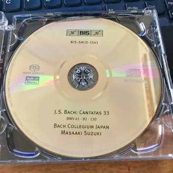 SACD Johann Sebastian Bach: Cantatas 33: ►41 ►92 ►130 (Jesu, Nun Sei Gepreiset)