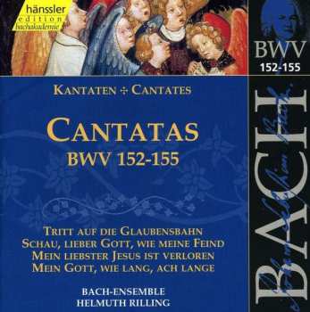 CD Johann Sebastian Bach: Cantatas BWV 152-155 Vol.47