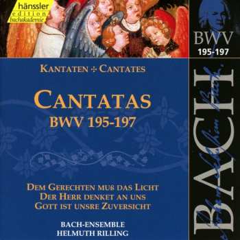 CD Johann Sebastian Bach: Cantatas BWV 195-197