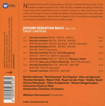7CD Johann Sebastian Bach: Bach Great Cantatas