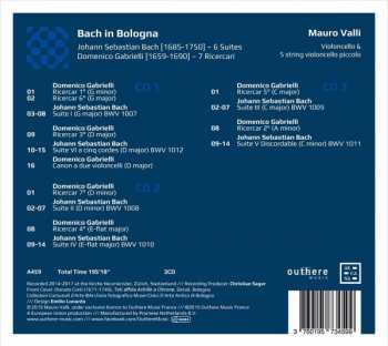 3CD Johann Sebastian Bach: Bach In Bologna