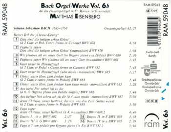 CD Johann Sebastian Bach: Bach Orgel-Werke Vol. 6b