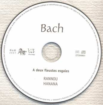 CD Johann Sebastian Bach: Sonates En Trio – A Deux Fleustes Esgales