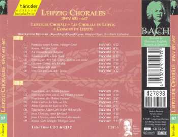 2CD Johann Sebastian Bach: Leipzig Chorales BWV 651 - 667
