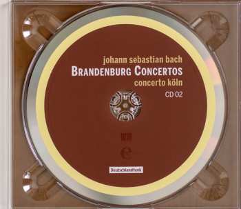 2CD Johann Sebastian Bach: Brandenburg Concertos