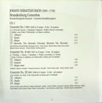 2CD Johann Sebastian Bach: Brandenburg Concertos 1 - 6