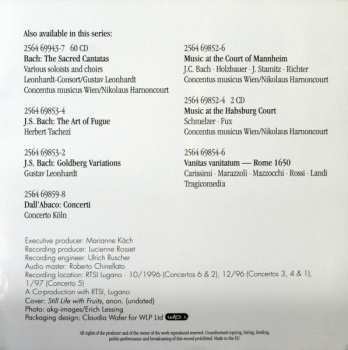2CD Johann Sebastian Bach: Brandenburg Concertos 1 - 6