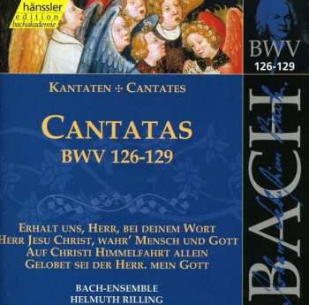 CD Johann Sebastian Bach: Cantatas BWV 126-129