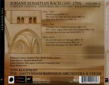 3CD Johann Sebastian Bach: Cantatas Vol. 16