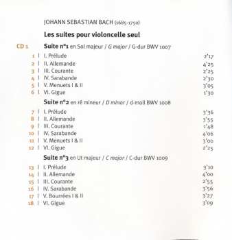 2CD/DVD Johann Sebastian Bach: Cello Suites DIGI