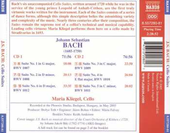 2CD Johann Sebastian Bach: Cello Suites (Complete)