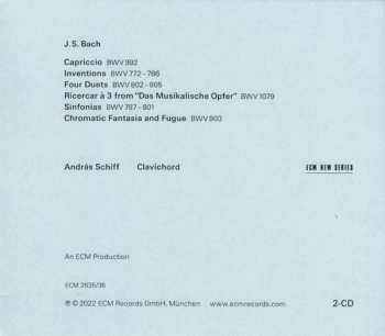 2CD Johann Sebastian Bach: Clavichord