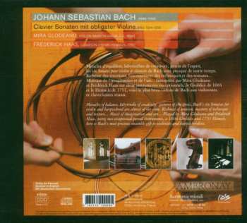 2CD Johann Sebastian Bach: Clavier Sonaten Mit Obligater Violine, BWV 1014-1019