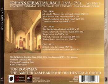 3CD Johann Sebastian Bach: Cantatas Vol. 9
