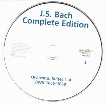 142CD/Doos Johann Sebastian Bach: Complete Edition · Gesamtwerk · L'Œuvre Intégrale