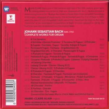 15CD/Doos Johann Sebastian Bach: Complete Works For Organ