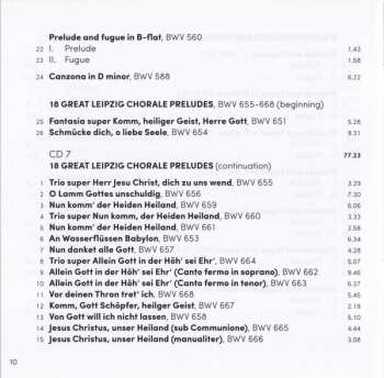 15CD/Doos Johann Sebastian Bach: Complete Works For Organ