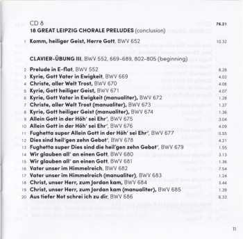 15CD/Doos Johann Sebastian Bach: Complete Works For Organ