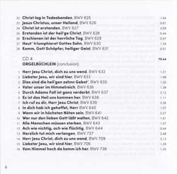 15CD/Doos Johann Sebastian Bach: Complete Works For Organ