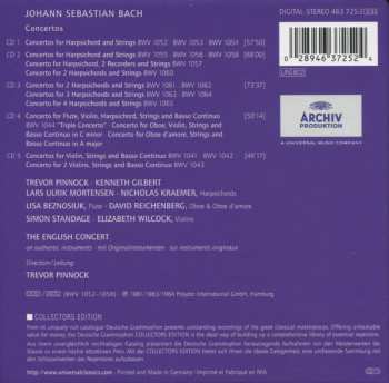 5CD/Doos Johann Sebastian Bach: Concertos