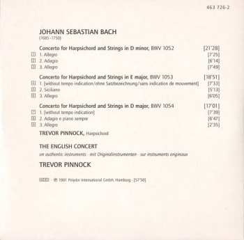 5CD/Doos Johann Sebastian Bach: Concertos