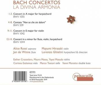 CD Johann Sebastian Bach: Concertos