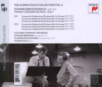 2CD Johann Sebastian Bach: Piano Concertos Nos. 1-5 & 7