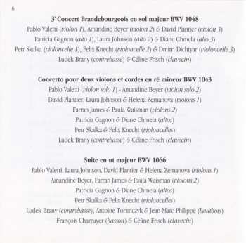 CD Johann Sebastian Bach: Concerts Avec Plusieurs Instruments - II