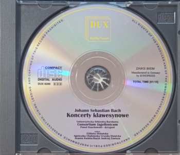 CD Johann Sebastian Bach: Koncerty Klawesynowe