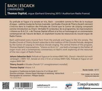 CD Johann Sebastian Bach: Convergences