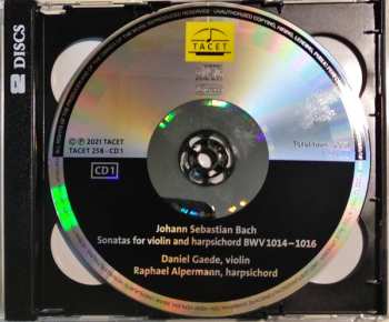 2CD Johann Sebastian Bach: Sonatas For Violin And Harpsichord BWV 1014 – 1019