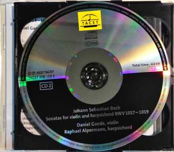 2CD Johann Sebastian Bach: Sonatas For Violin And Harpsichord BWV 1014 – 1019