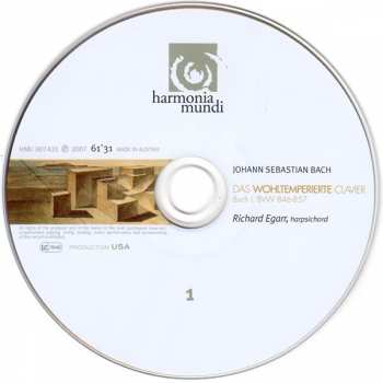 2CD Johann Sebastian Bach: Das Wohltemperierte Clavier Vol. 1