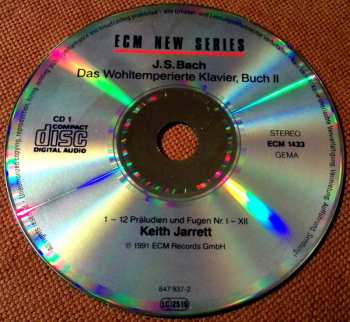 2CD Johann Sebastian Bach: Das Wohltemperierte Klavier, Buch II