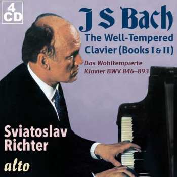 4CD Johann Sebastian Bach: The Well-Tempered Clavier (Books  I & II) = Das Wohltemperierte Klavier