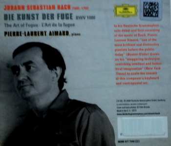 CD Johann Sebastian Bach: Die Kunst Der Fuge