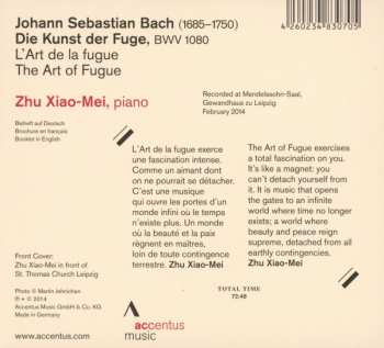 CD Johann Sebastian Bach: Die Kunst Der Fuge