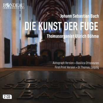 2CD Johann Sebastian Bach: Die Kunst Der Fuge Bwv 1080 Für Orgel