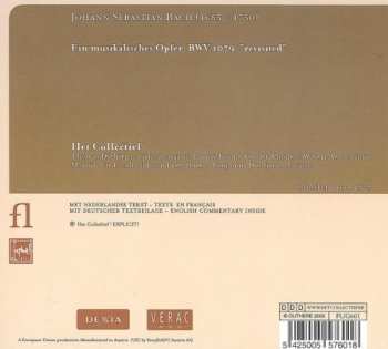 CD Johann Sebastian Bach: Ein Musikalisches Opfer "revisited"