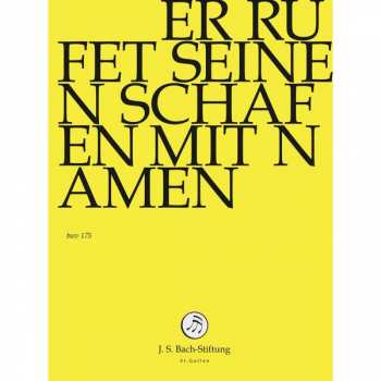DVD Johann Sebastian Bach: Er Rufet Seinen Schafen Mit Namen BWV 175