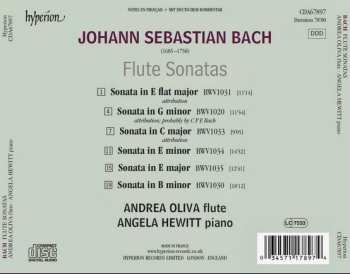 CD Johann Sebastian Bach: Flute Sonatas
