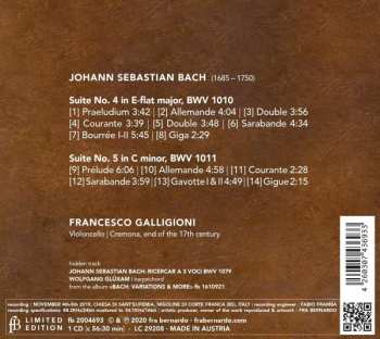 CD Johann Sebastian Bach: A Violoncello Senza Basso, Chapter 2 LTD