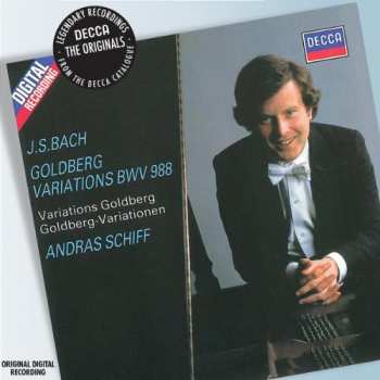 CD Johann Sebastian Bach: J. S. Bach: Goldberg Variations